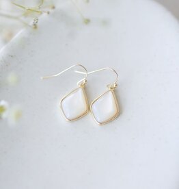 Glee Glee Evora Earrings - Mother of Pearl