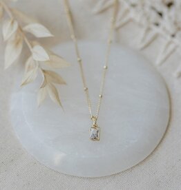 Glee Glee Glim Necklace - Clear