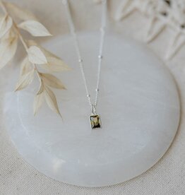 Glee Glee Glim Necklace - Moss Green