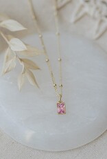 Glee Glee Glim Necklace - Pink