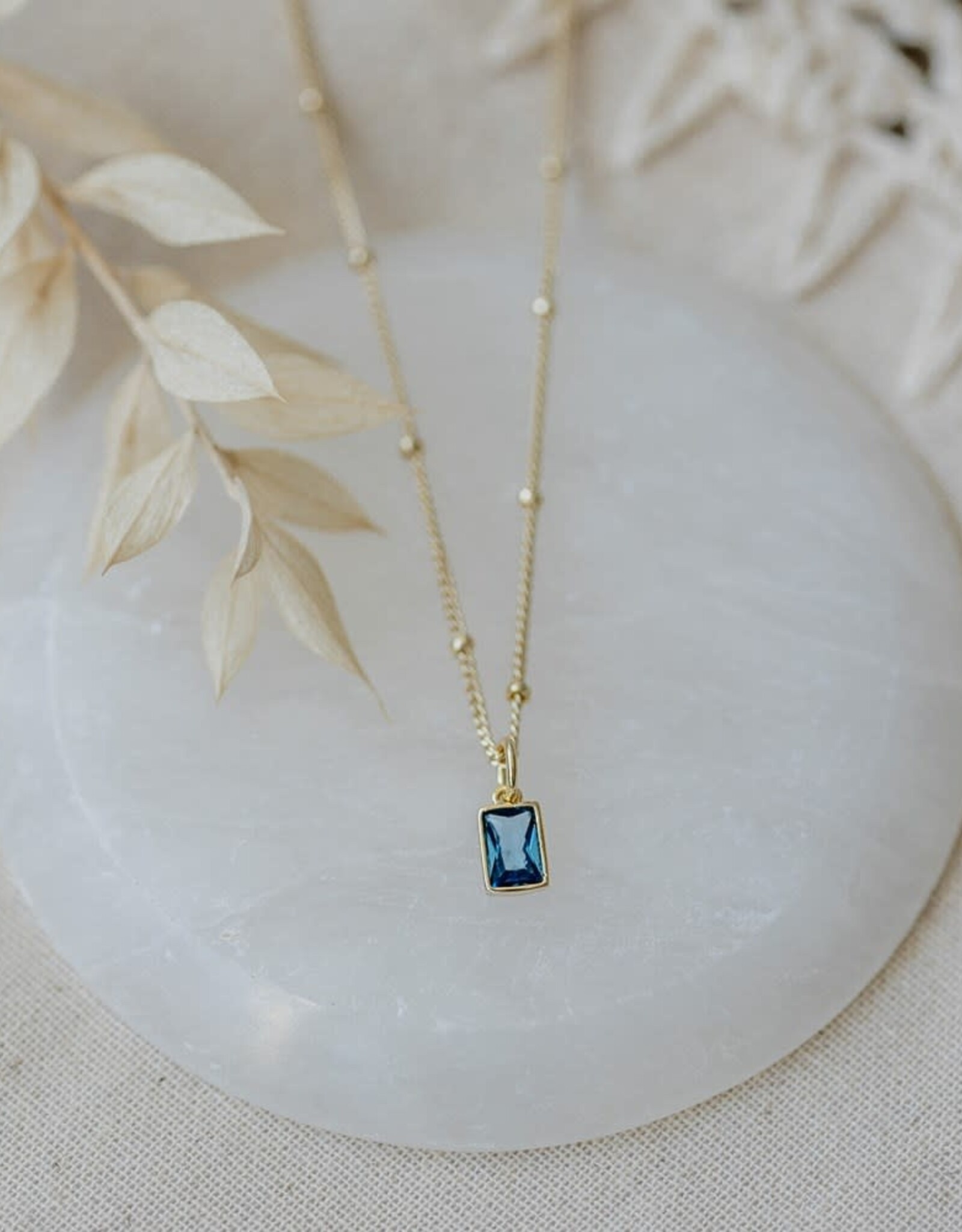 Glee Glee Glim Necklace - Sky Blue