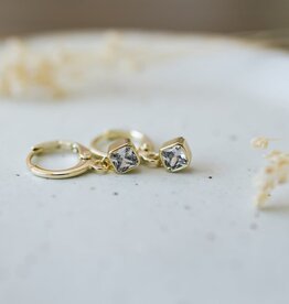 Glee Glee Prism Hoops - Clear