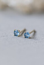 Glee Glee Shimmer Studs - Aqua