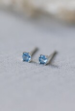 Glee Glee Shimmer Studs - Aqua