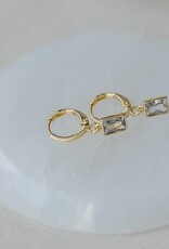 Glee Glee Shine Hoops - Clear