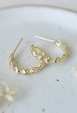 Glee Glee Sienna Shell Hoops