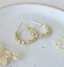 Glee Glee Sienna Shell Hoops