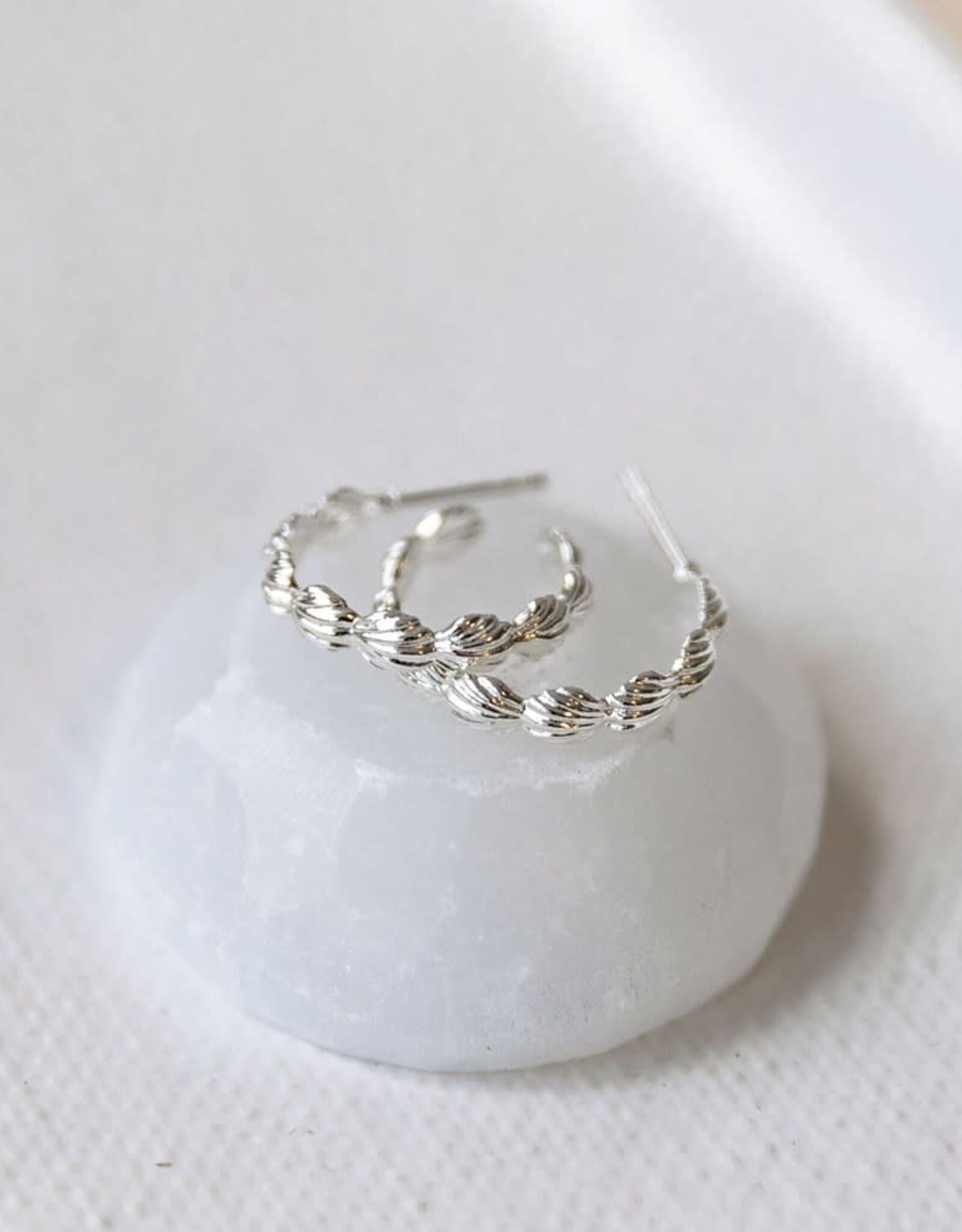 Glee Glee Sienna Shell Hoops