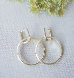 Glee Glee Two Fold Earrings Circle