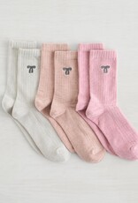 Lemon Loungewear 3Pk Non Terry Velvelt Cozy - Pink