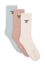 Lemon Loungewear 3Pk Non Terry Velvelt Cozy - Tan