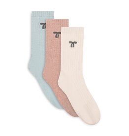 Lemon Loungewear 3Pk Non Terry Velvelt Cozy - Tan