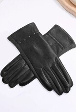 Grand Crafts Touch Screen Gloves w/ Studs Black