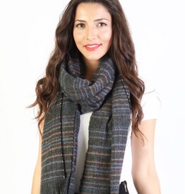 Grand Crafts Yarn Winter Scarf Black