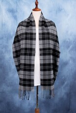 Grand Crafts Fashion Plaid Premium Scarf Grey