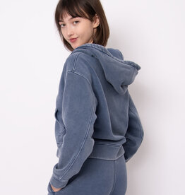 RD Style Haidelyn Mineral Wash Fleece Zipperd Hoody