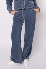 RD Style Franie Mineral Wash Fleece Wide Leg Jogger