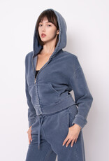 RD Style Haidelyn Mineral Wash Fleece Zipperd Hoody