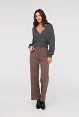 Duer LuxTwill High Rise Trouser - Claystone