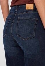 Duer Midweight Performance Denim High Rise Wide Leg - Moonlight Blue