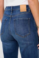 Duer Performance Denim High Rise Straight - Blue Maize