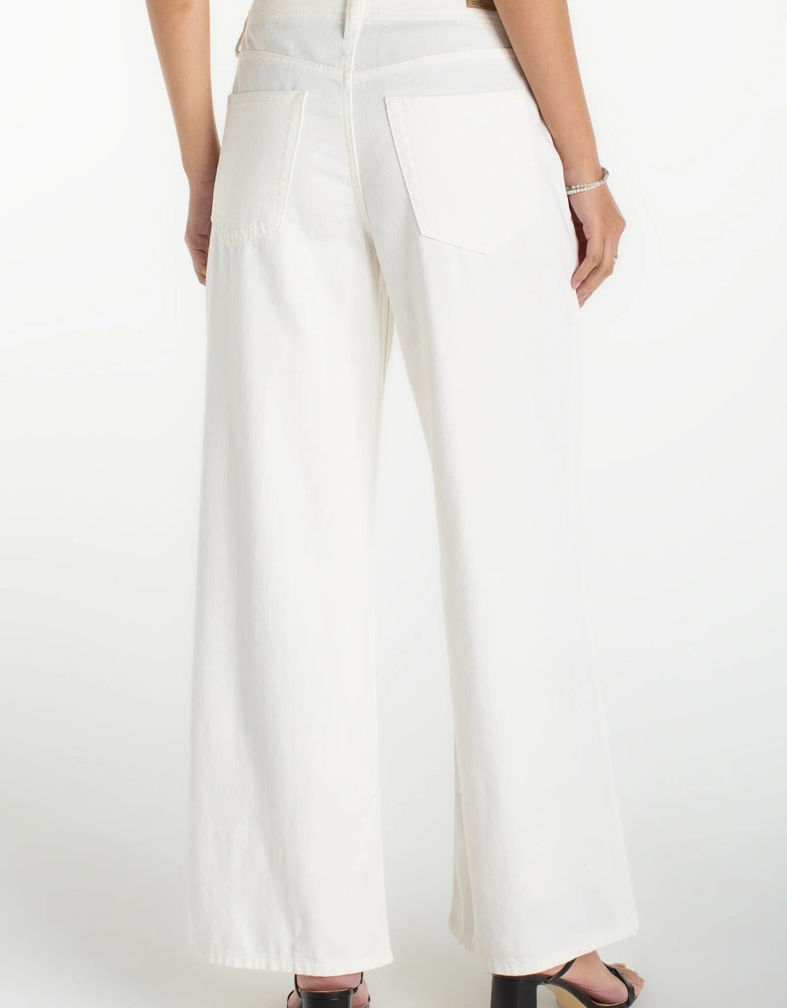 Liverpool Weekender Wide Leg 30" - White