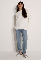 Apricot Chevron Crew Neck Jumper