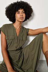 Apricot Tiered Utility Midaxi Dress