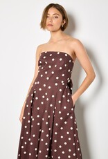 Apricot Bardo Polka Dot Jumpsuit