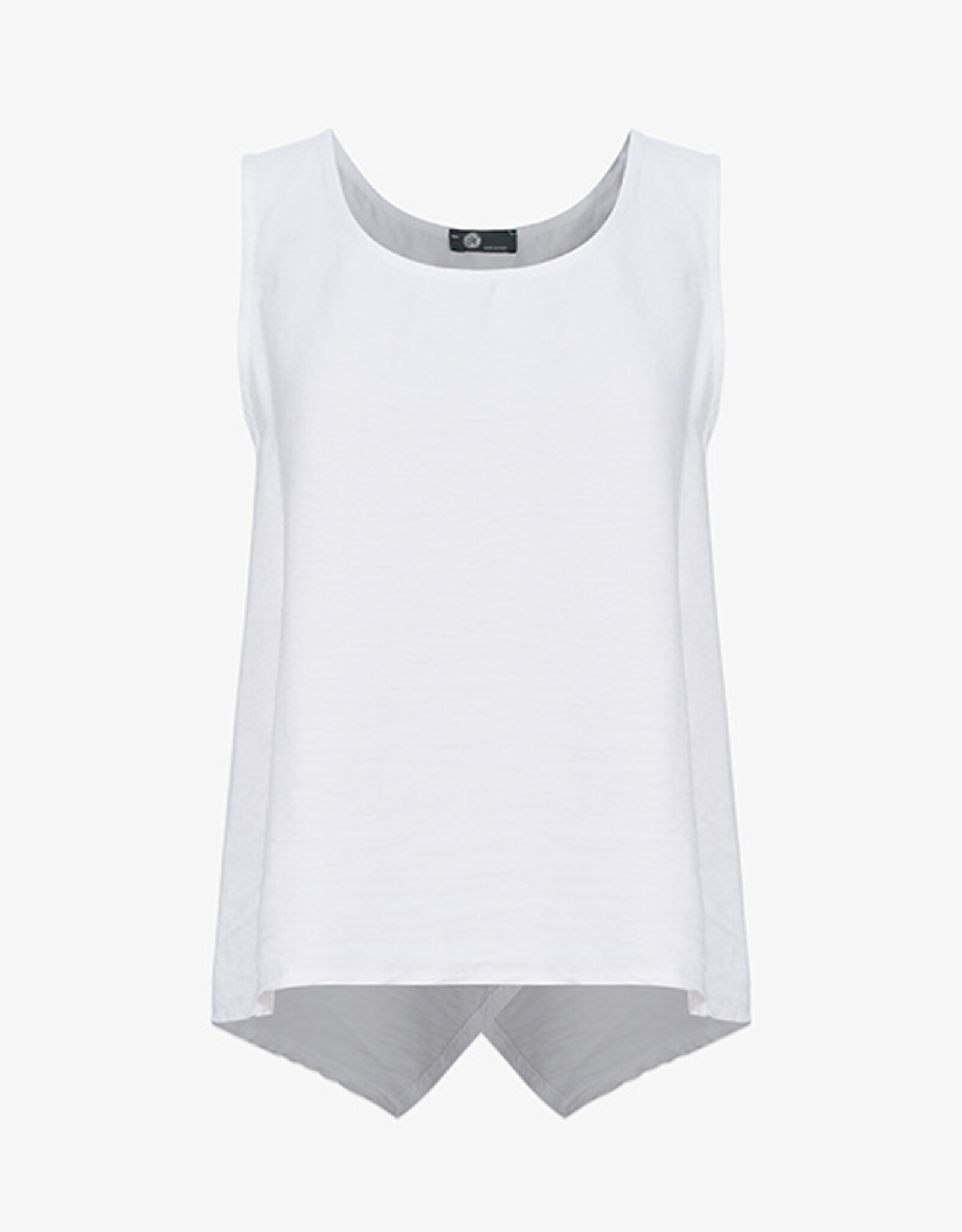 M Made in Italy Flowy Tank w Back Wrap