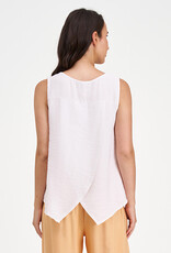 M Made in Italy Flowy Tank w Back Wrap