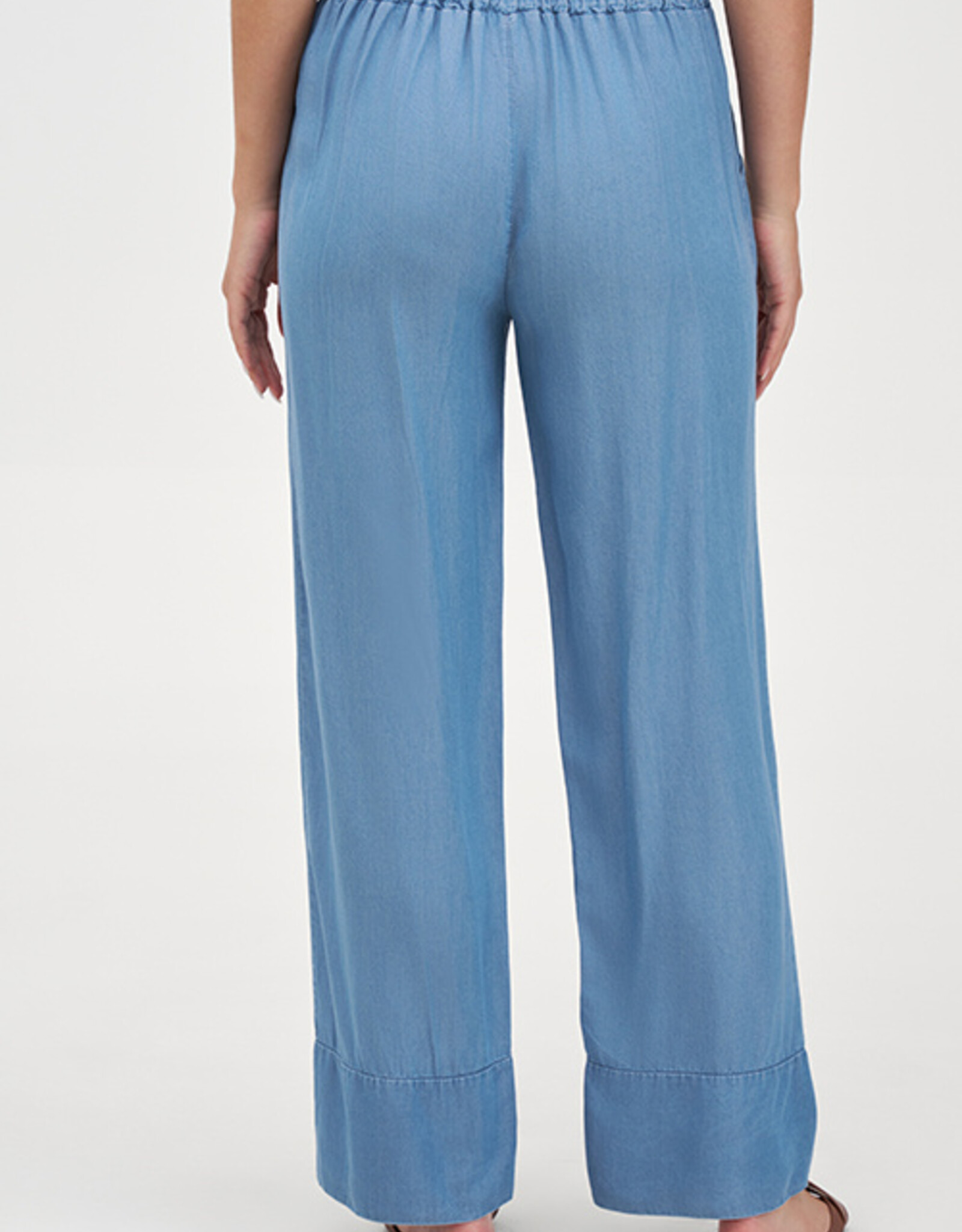 M Made in Italy Tencel Wide Leg Pant