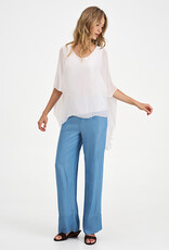 M Made in Italy Tencel Wide Leg Pant