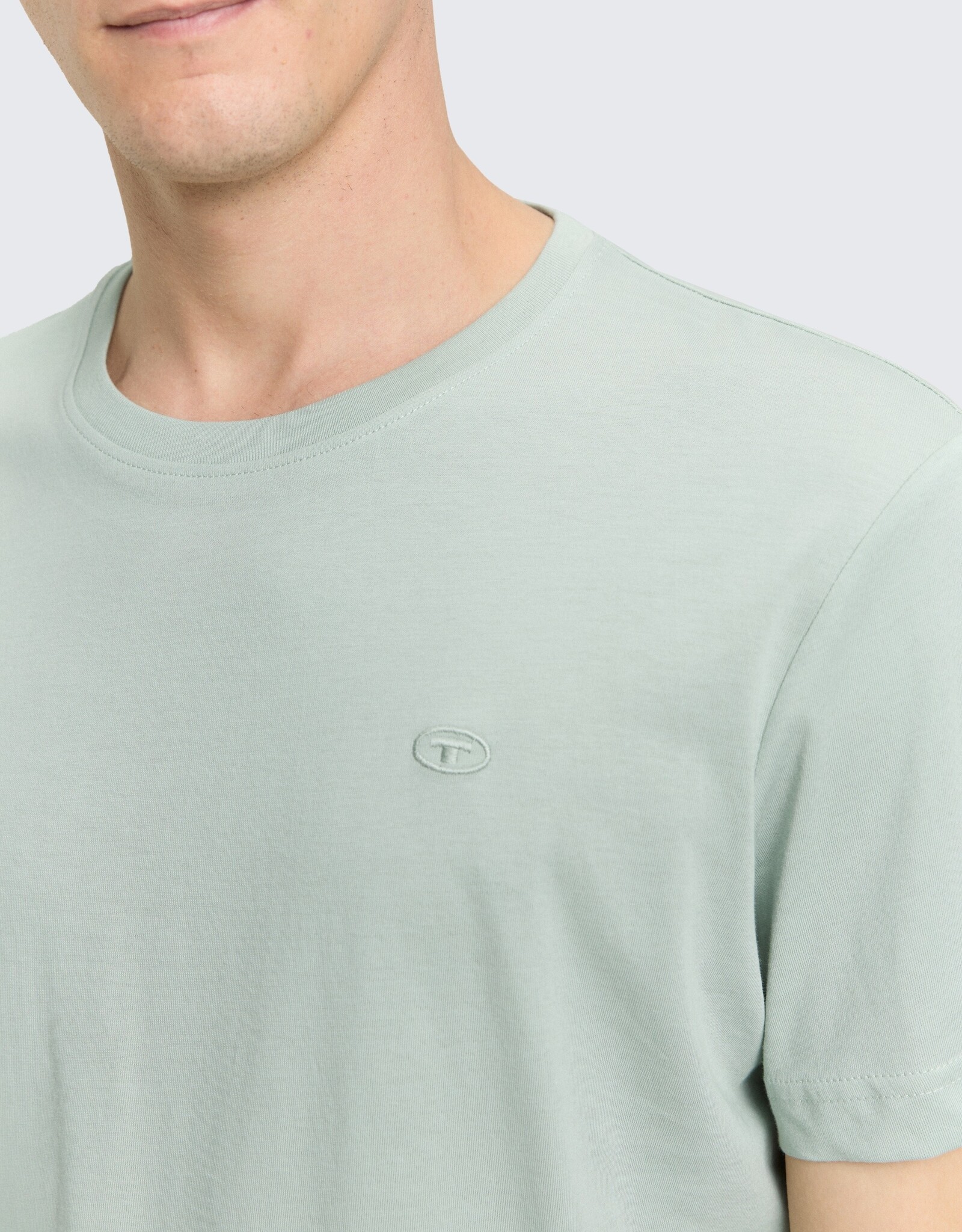 Tom Tailor Mens Emb Logo T-Shirt