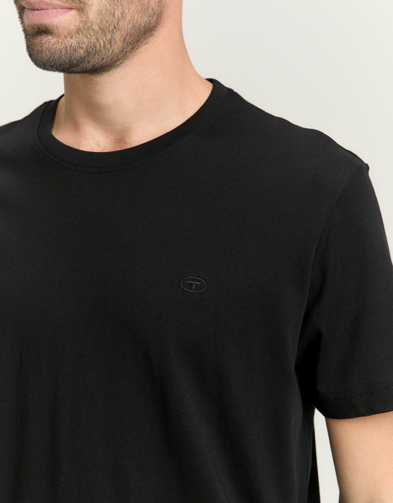 Tom Tailor Mens Emb Logo T-Shirt