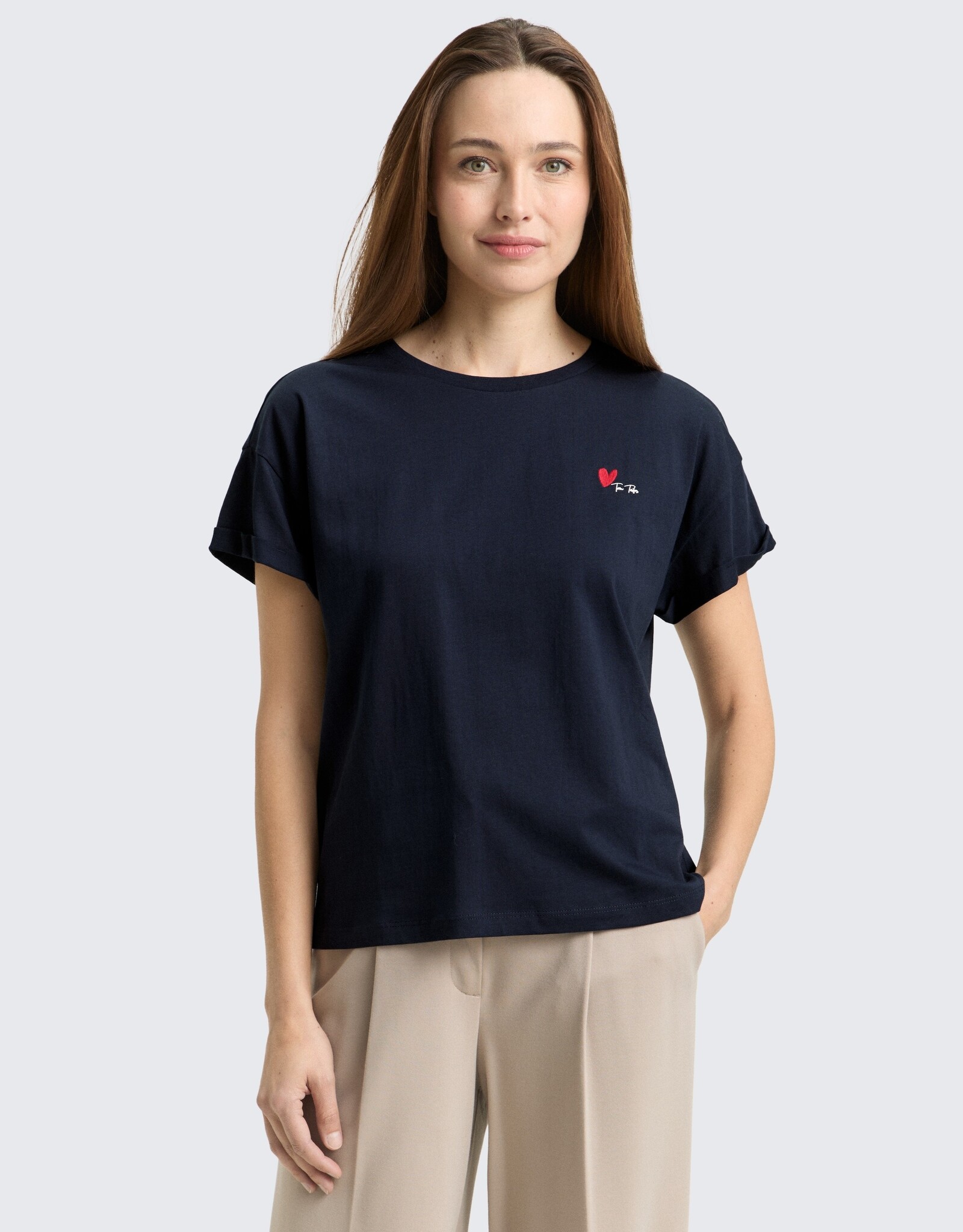 Tom Tailor Mini Heart Emb T-Shirt