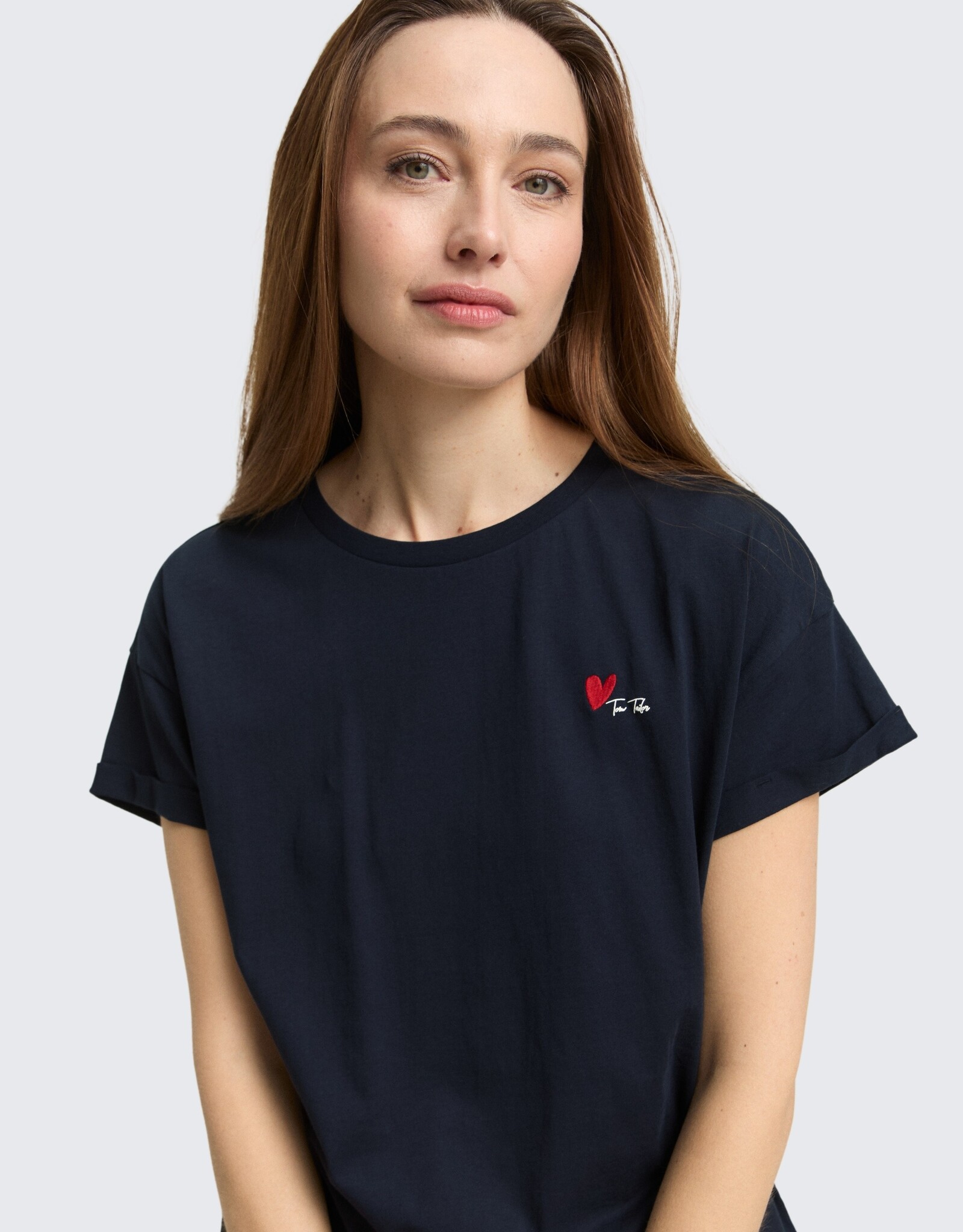 Tom Tailor Mini Heart Emb T-Shirt