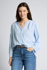 Tom Tailor Striped Henley Blouse