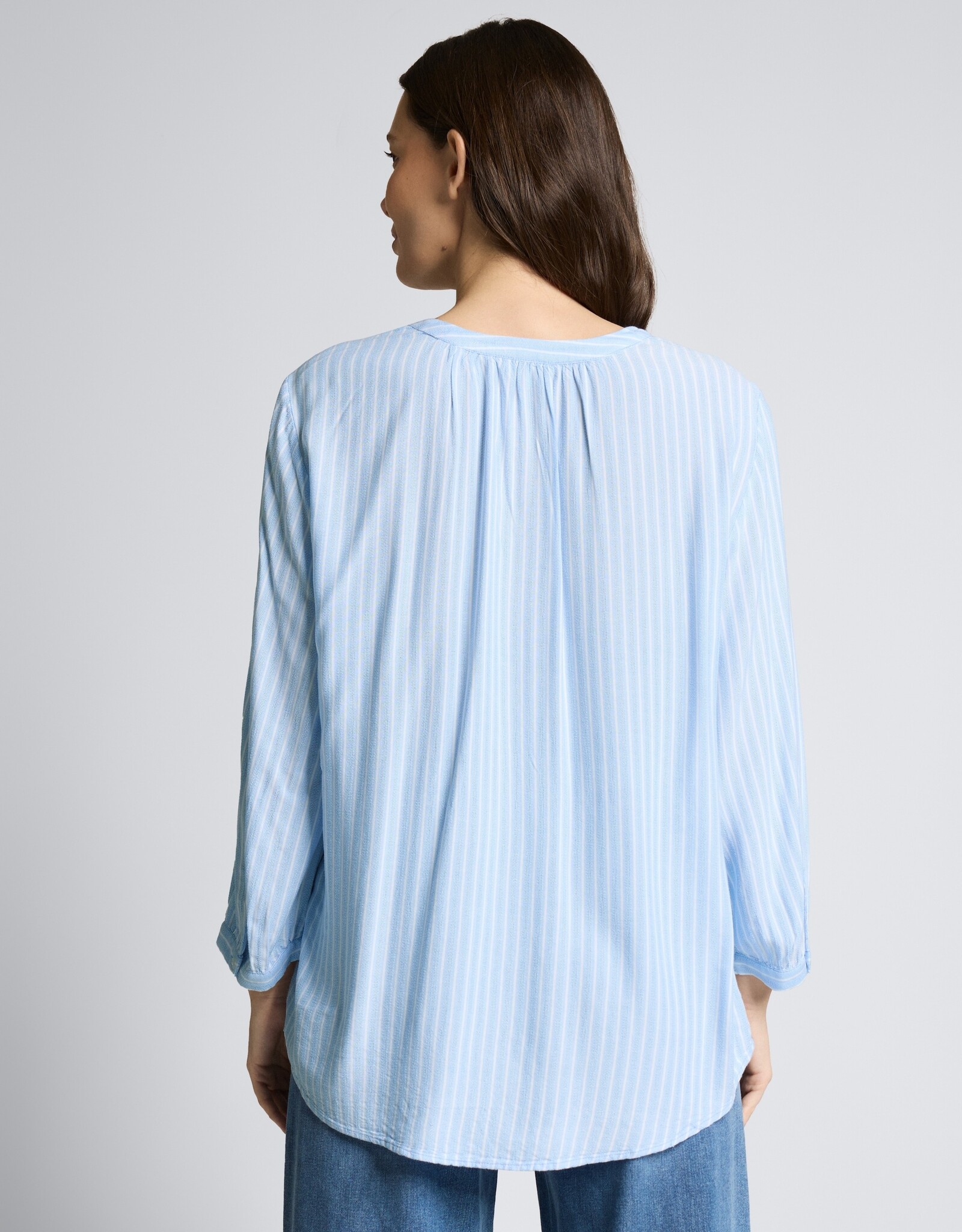 Tom Tailor Striped Henley Blouse