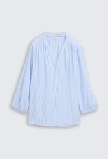 Tom Tailor Striped Henley Blouse