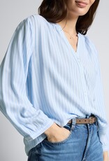 Tom Tailor Striped Henley Blouse