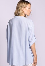 Pink Martini PM Gigi Top Striped Blouse