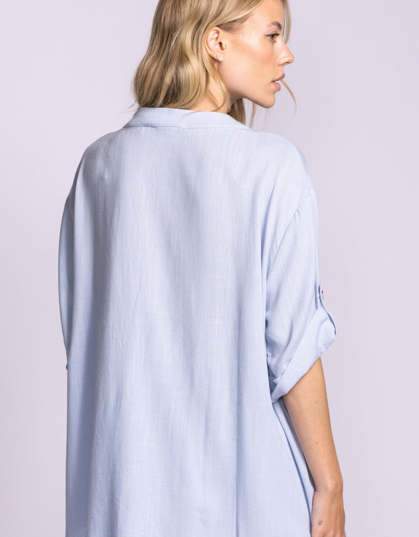 Pink Martini PM Gigi Top Striped Blouse