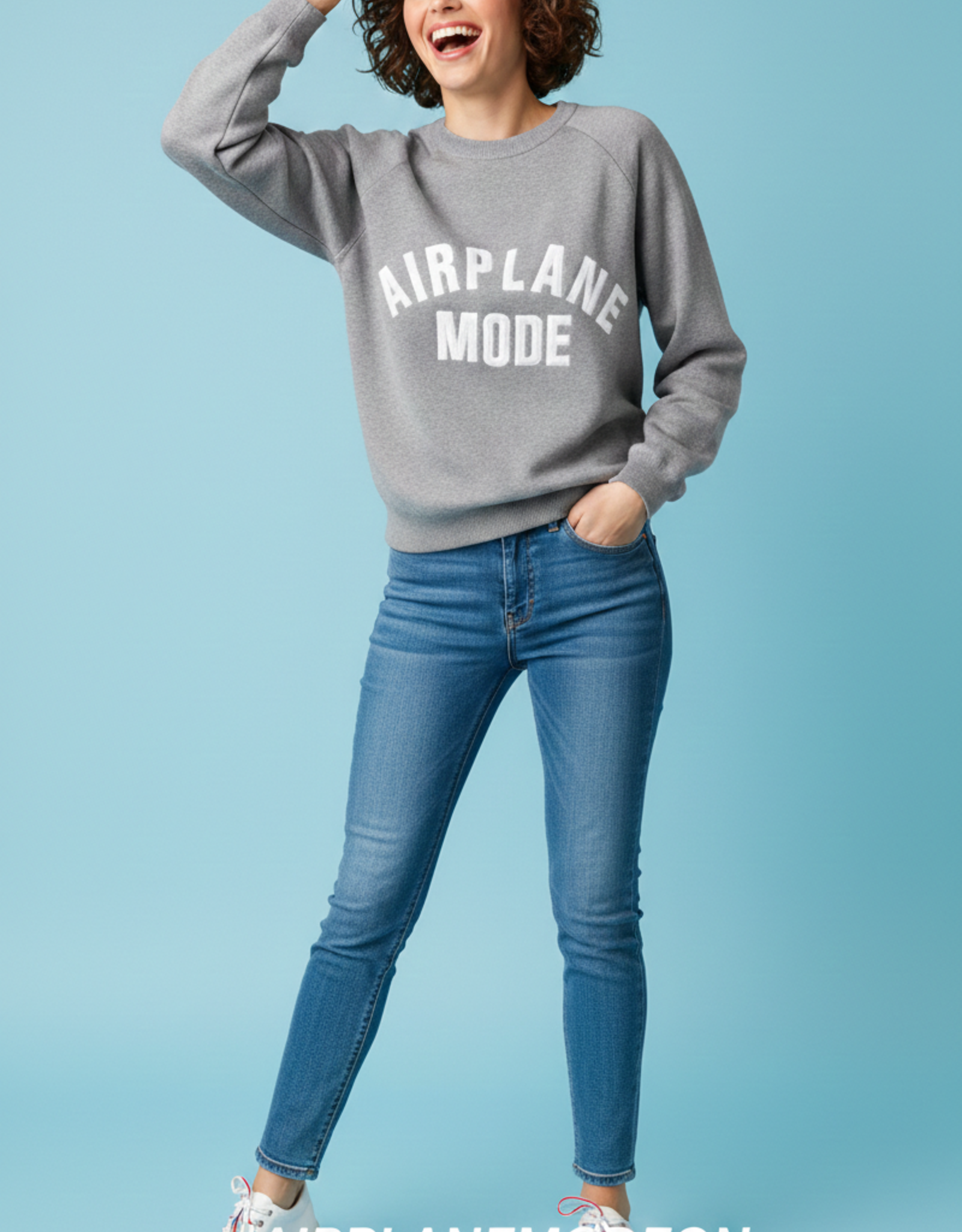 Pink Martini PM Airplane Mode Pullover