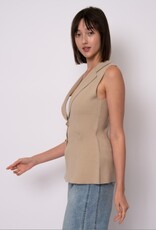 RD Style Malhalia Sleeveless Lapel Vest