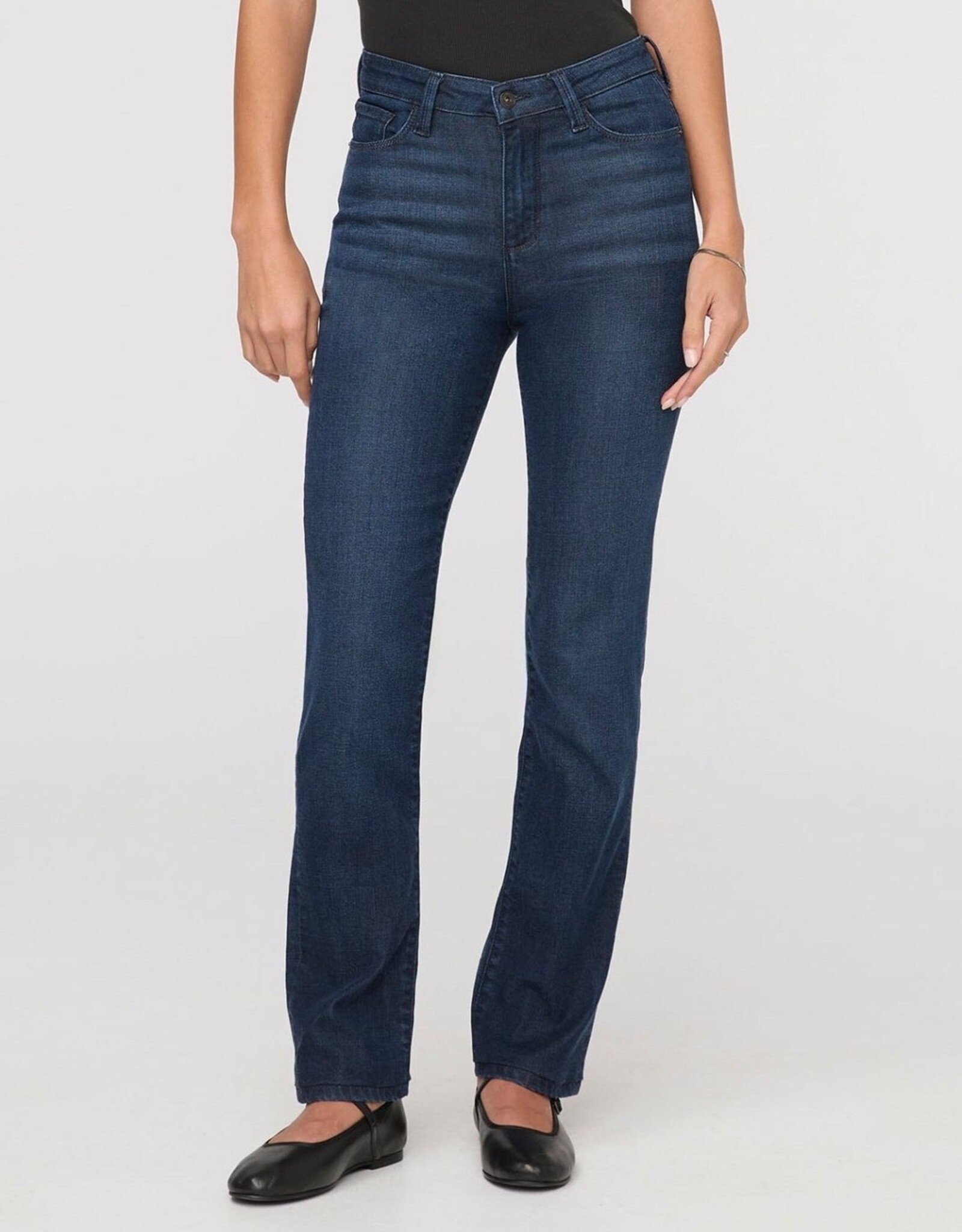 Duer No Sweat Denim - High Rise Slim Straight - Worn Rinse