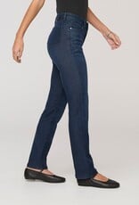 Duer No Sweat Denim - High Rise Slim Straight - Worn Rinse