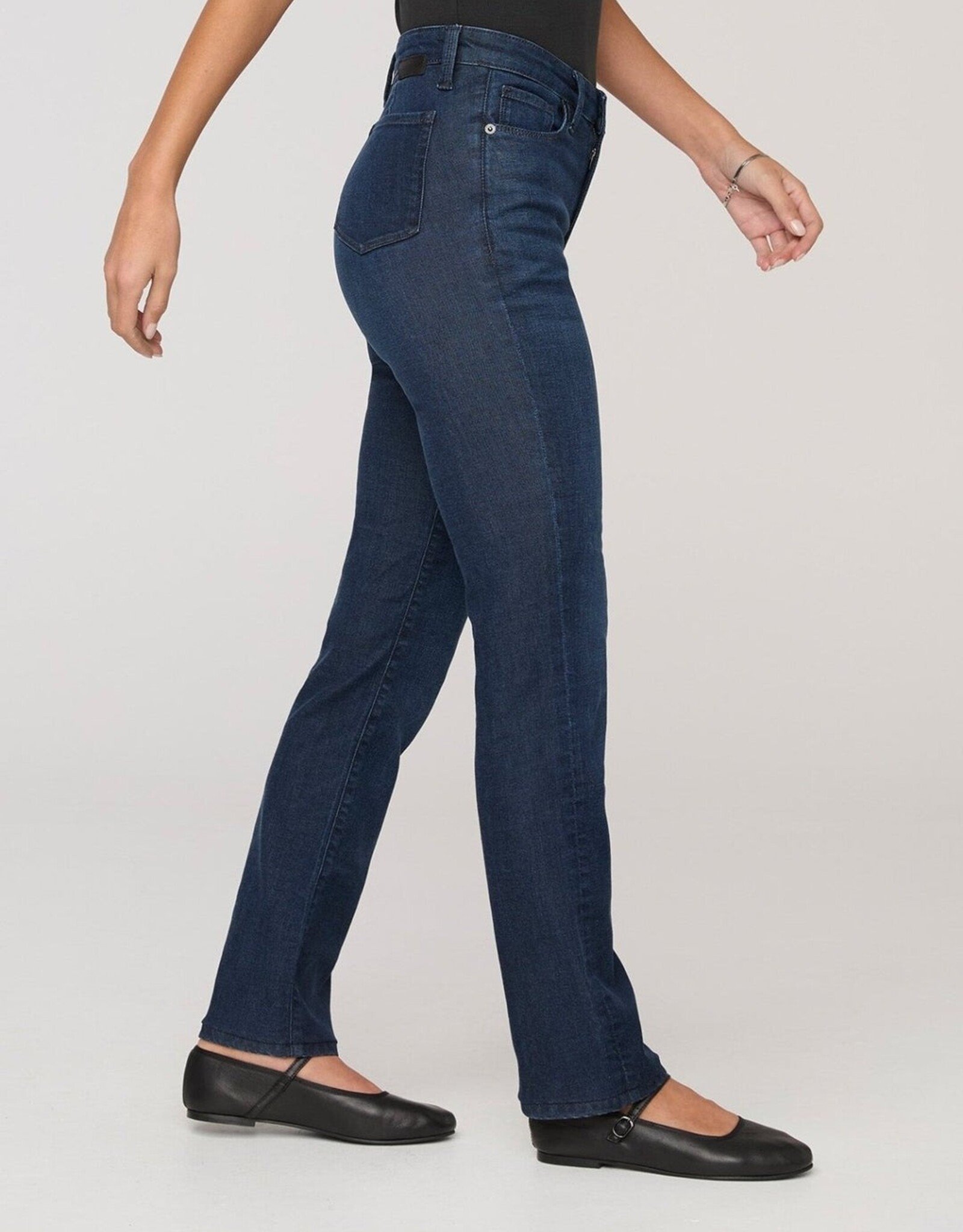 Duer No Sweat Denim - High Rise Slim Straight - Worn Rinse