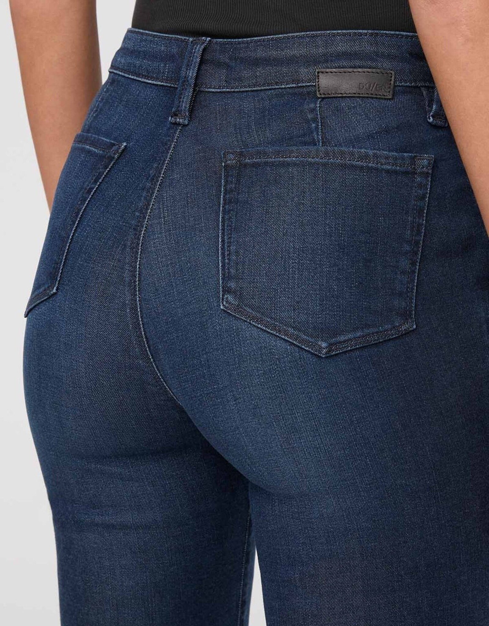 Duer No Sweat Denim - High Rise Slim Straight - Worn Rinse