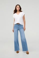 Duer Performance Denim - High Rise Wide Leg - Vintage Seaside